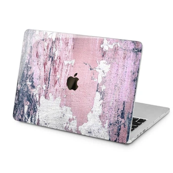 Чехол пластиковый для Apple MacBook (Розовая акварель) Air 13 A1369/A1466 макбук эйр