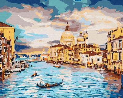 Картина по номерам Небесная венеция Brushme 40x50 см 000277926