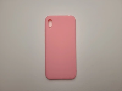 Чехол TPU Matte для Huawei Y6 2019 бампер розовый