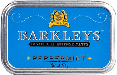 Льодяники Barkleys Перцева м'ята 50 г (8731360)