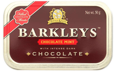 Драже Barkleys Шоколад м'ята 50 г (8717438742052)