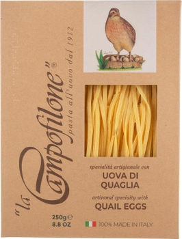 Макароны La Campofilone Фетучини на перепелиных яйцах 250 г (8014311864697)