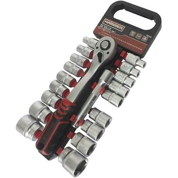 Набор торцевых головок HAISSER 1/2", 20 ед. 70112