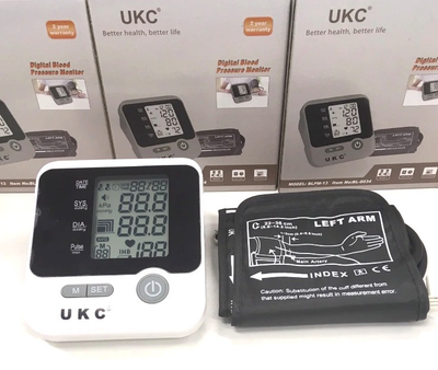 Тонометр автоматический UKC BL-8034 для измерения давления и пульса
