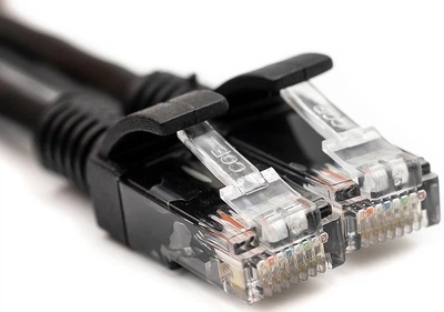 Патч-корд PowerPlant Cat5e UTP 7 м Черный (CA911622)