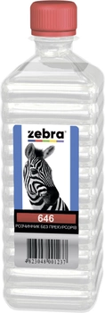 Растворитель без прекурсоров Zebra 646 0.8 л (4823048017665)