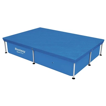 Тент покрытие для каркасного бассейна Bestway Pool Covers Тарпаулин Синий 221х150 см (IP-167105)
