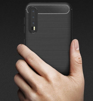 Защитный чехол-бампер для Huawei P20 Pro Черный