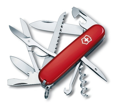 Швейцарський кишеньковий ніж Victorinox Swiss Army Huntsman Червоний (4001666)