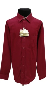 Сорочка дитяча Kniazhych Royal 25 бордо 31/128-134