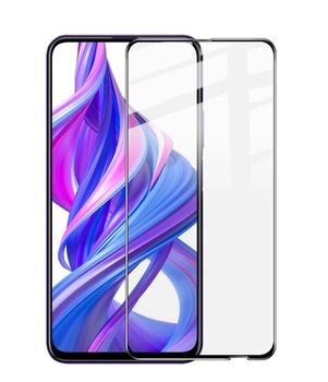 Защитное стекло LUX для Honor 9X Full Сover черный 0,3 мм в упаковке
