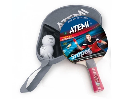 Набор настольного тенниса Atemi Sniper (1 рак+2 м 3*)
