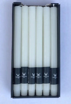 Свечи хозяйственные белые - набор 12 штук