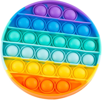 Игрушка антистресс Sibelly Pop It Rainbow Circle (SB-PPIT-RNB-CRCL) (9869205468517)