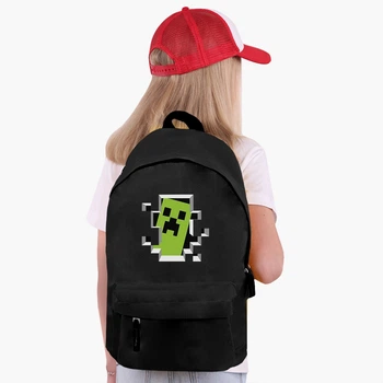 Рюкзак детский МайнКрафт (MineCraft) (9263-1709) 17 л Черный