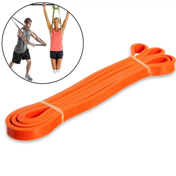 Резина для фитнеса и подтягиваний Power Bands Sport FI-0889-1 мощность XS (нагрузка 7-16кг) оранжевая