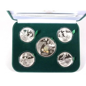 Набор монет из серебра "Финальный турнир чемпионата Европы по футболу 2012 г." (Euro 2012)