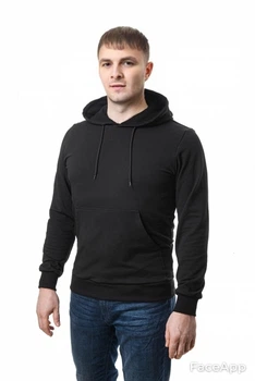 Мужское Худи AndreStar AndreStar Черный S (7770)