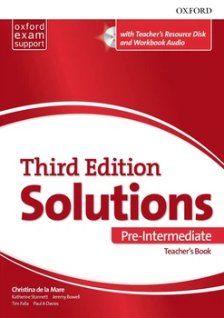 Solutions 3rd Edition Level Pre-Intermediate Essentials: Teacher's Book and Resource Disc - Christina de la Mare, Katherine Stannett, Jeremy Bowell, Tim Falla, Paul A Davies - 9780194510745