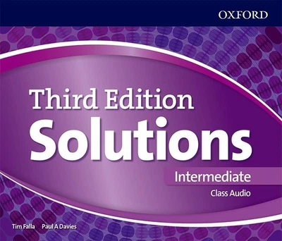 Solutions 3rd Edition Level Intermediate: Class Audio CDs - Paul A Davies, Tim Falla - 9780194504607