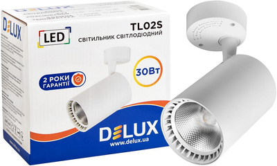 Спотовый светильник DELUX TL02S 30 Вт 36° 4000K белый