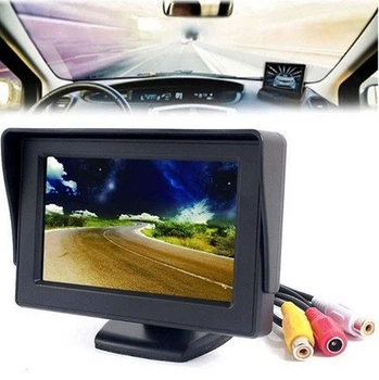 Дисплей автомобильный монитор для двух камер заднего вида UKC LCD 4.3