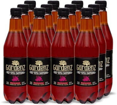 Сидр Gardenz солодкий червоний "Чорна смородина" 5% 0.5 л х 12 шт (4820196930556)