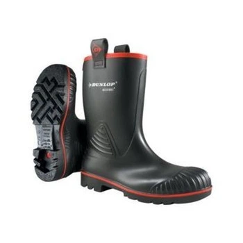 Чоботи ПВХ Dunlop Acifort Rocker full safety Fur Lined. S5 SRA, р. 44, чорні (A442033FL44)