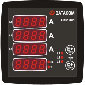 Мультиметр DATAKOM DKM-401, 96x96мм