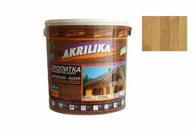 Лазурь акриловая для дерева Impregnat Akrilika дуб 2 л