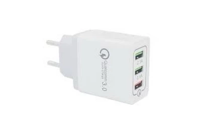 Зарядное устройство QUICK Smart D22 3.0 3USB белый