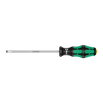 Отвертка WERA шлицевая Kraftform Plus SL 6,5х150 мм (05110010001)