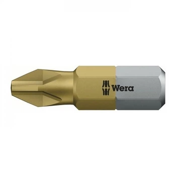 Бита WERA TiN с покрытием нитридом титана PH2х25 мм (05480172001)