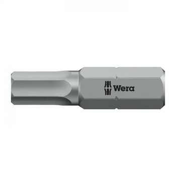 Бита WERA шестигранная HEX5,0х25 мм (05056325001)