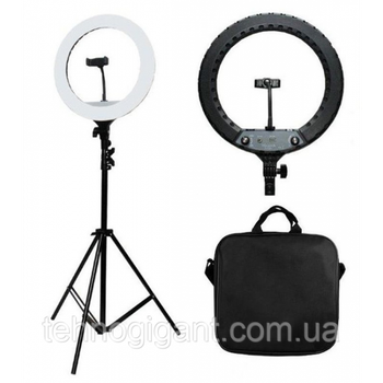 Кольцевая лампа LED RING D45 см HQ18" + штатив 2 м (SVT-99994137)