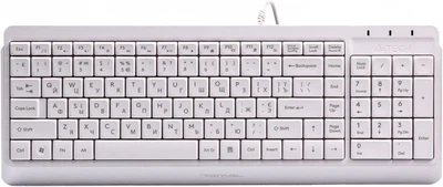 Клавиатура проводная A4Tech FK15 White