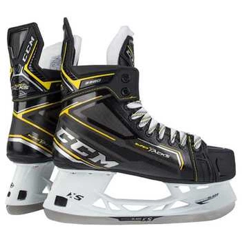 Коньки CCM TACKS 9380 JR-INT подростковые, Размер 6.5 D (40.5), черный/желтый, T9380-JR-65D