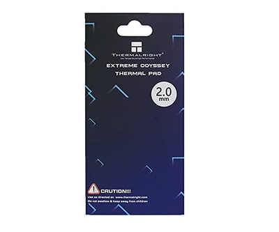 Термопрокладка Odyssey 85x45x2.0 мм Thermalright Thermal Pad 12.8 W/mK сіра