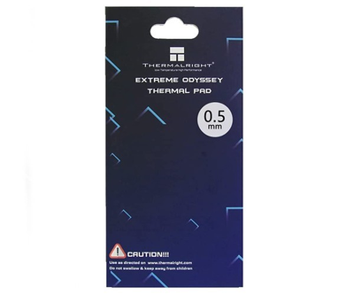 Термопрокладка Odyssey 85x45x0.5мм Thermalright Thermal Pad 12.8 W/mK сіра