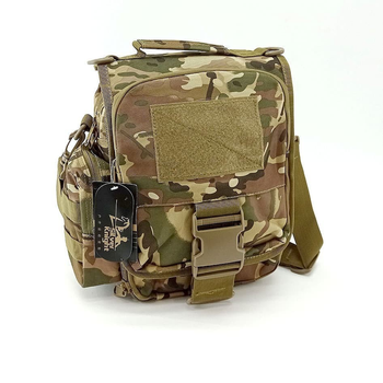 Тактическая сумка Silver Knight наплечная с системой M.O.L.L.E Multicam (170-mult)