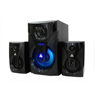 Акустическая система 2.1 Golden Field LA-215G (USB, card reader, FM-тюнер, Bluetooth)