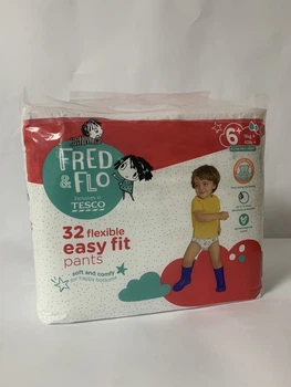 Підгузники-трусики Fred&Flo (Tesco) розмір 6+ 18+ кг. 32 штук