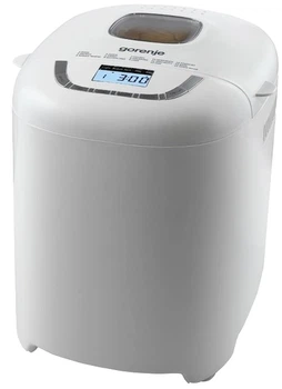 Хлебопечка Gorenje 550 Вт 0,9 кг Белый Пластик Металл (679068)