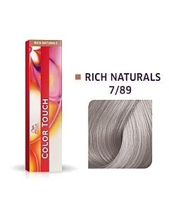 Краска для волос WELLA Color Touch 7/89 серый жемчуг 60 мл