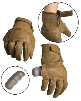 Рукавички Mil-Tec Tactical Kevlar Coyote Coyote Brown XL 2000000019673