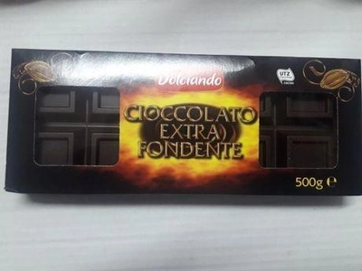 Шоколад Dolciando Черный 500г