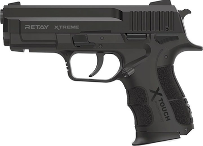 Пистолет стартовый Retay XTreme кал. 9 мм. Цвет - black. + пачка патронов в подарок