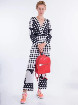 Комбінезон Sarah Chole 11165 S (43364S) Чорні з кольоровим горошком