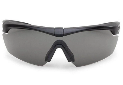 Балістичні тактичні окуляри ESS Crosshair One з дужками Crossbow Smoke Grey (димчаті)