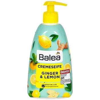 Рідке кремове мило ​Balea Імбир Лимон Ginger & Lemon 500 мл